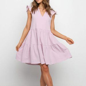 EZRIA DRESS - LILAC